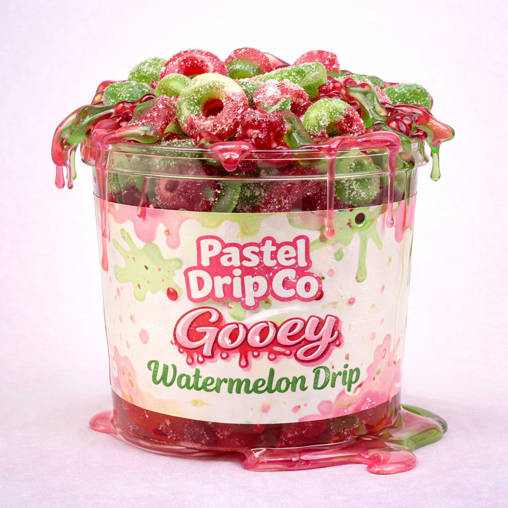 Gooey Drips - Blue Razz, Watermelon, Apple