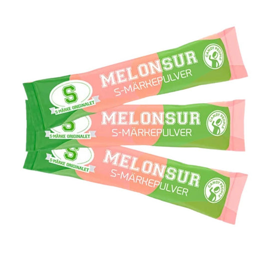 S-märke Melon Sour Powder
